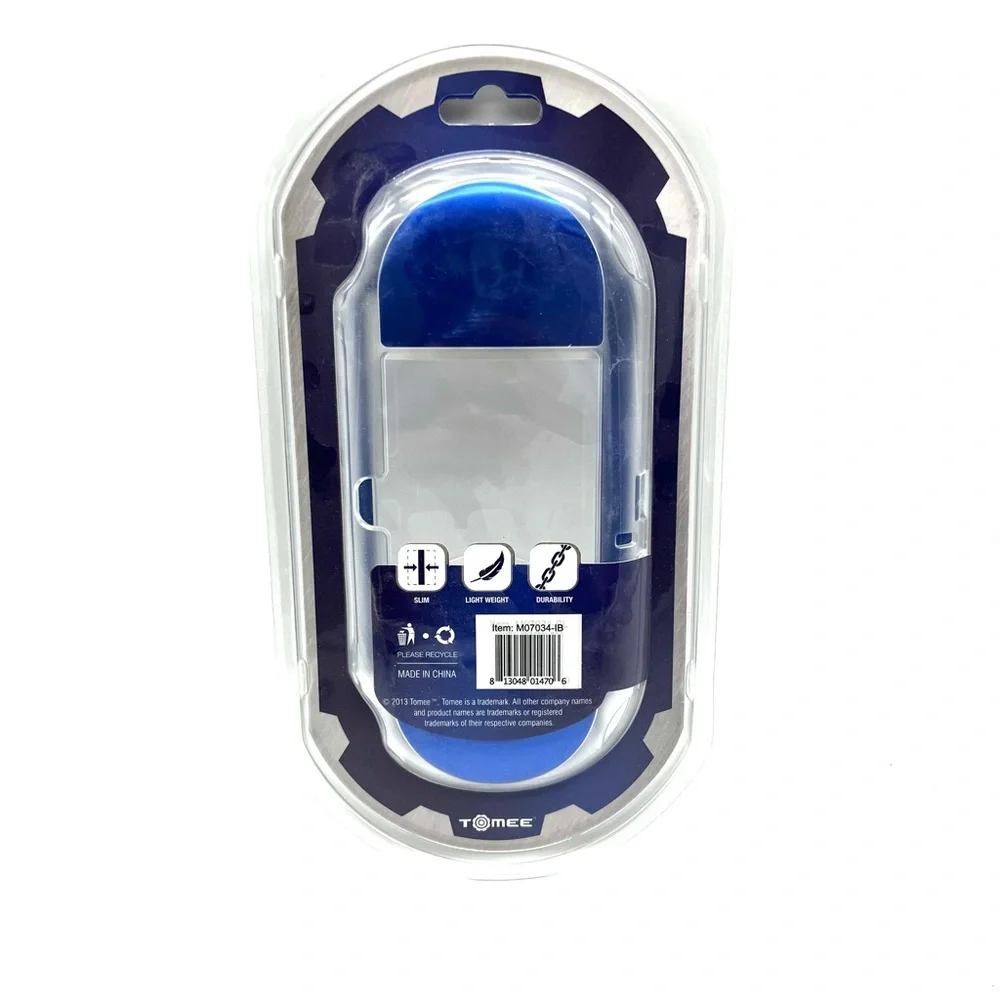 Ps vita 2000 | Aluminum Blue case | protective shield